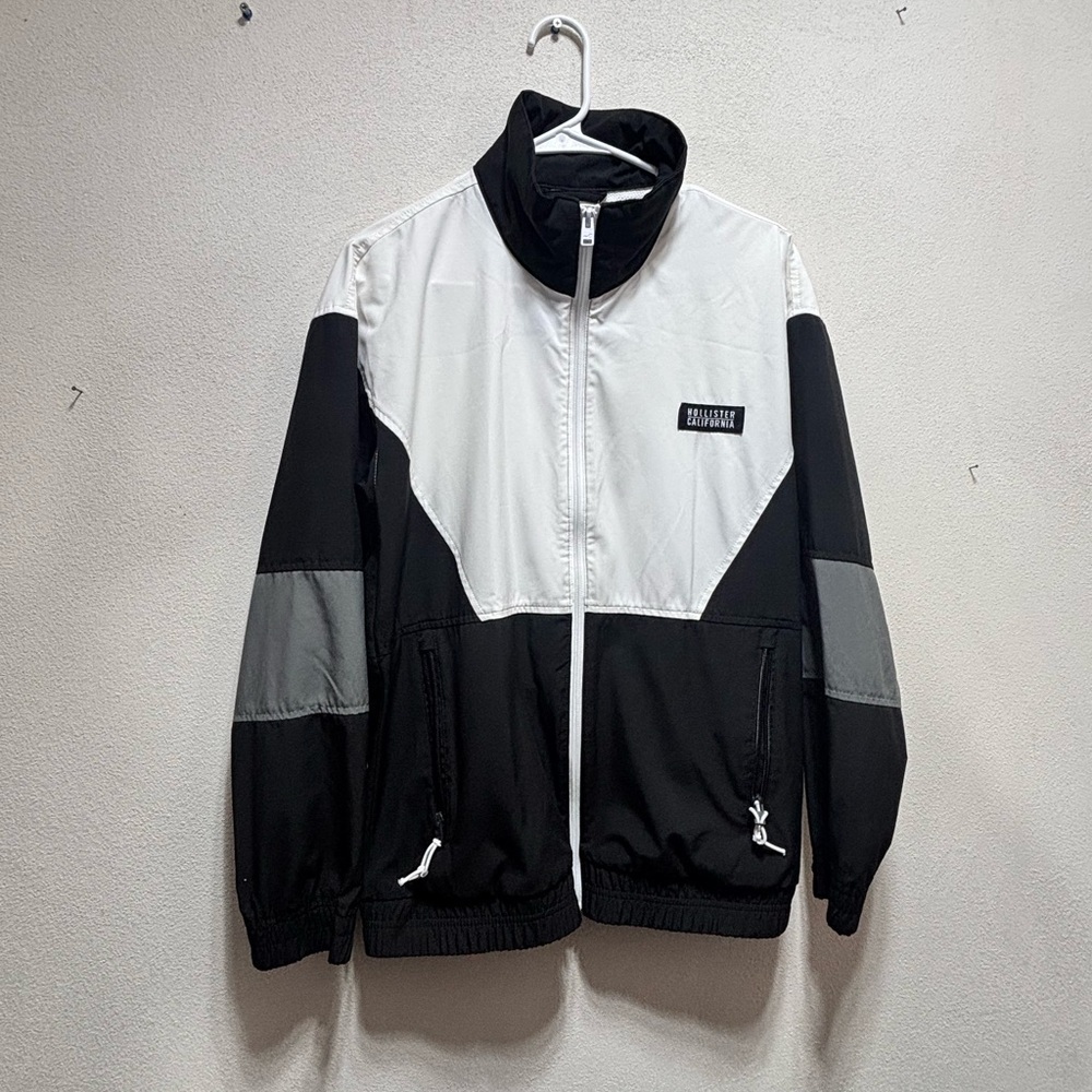 Hollister Color Block Windbreaker Jacket